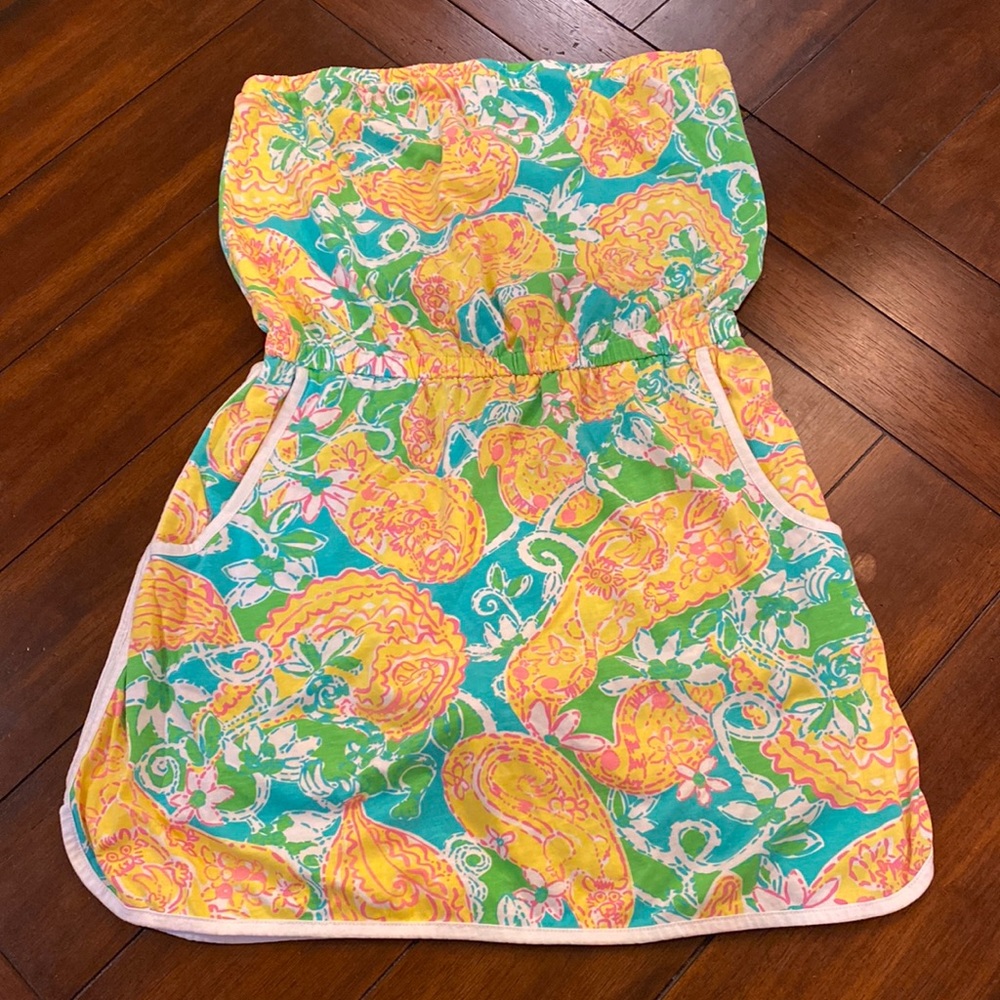 Lilly Pulitzer Strapless Dress/Romper